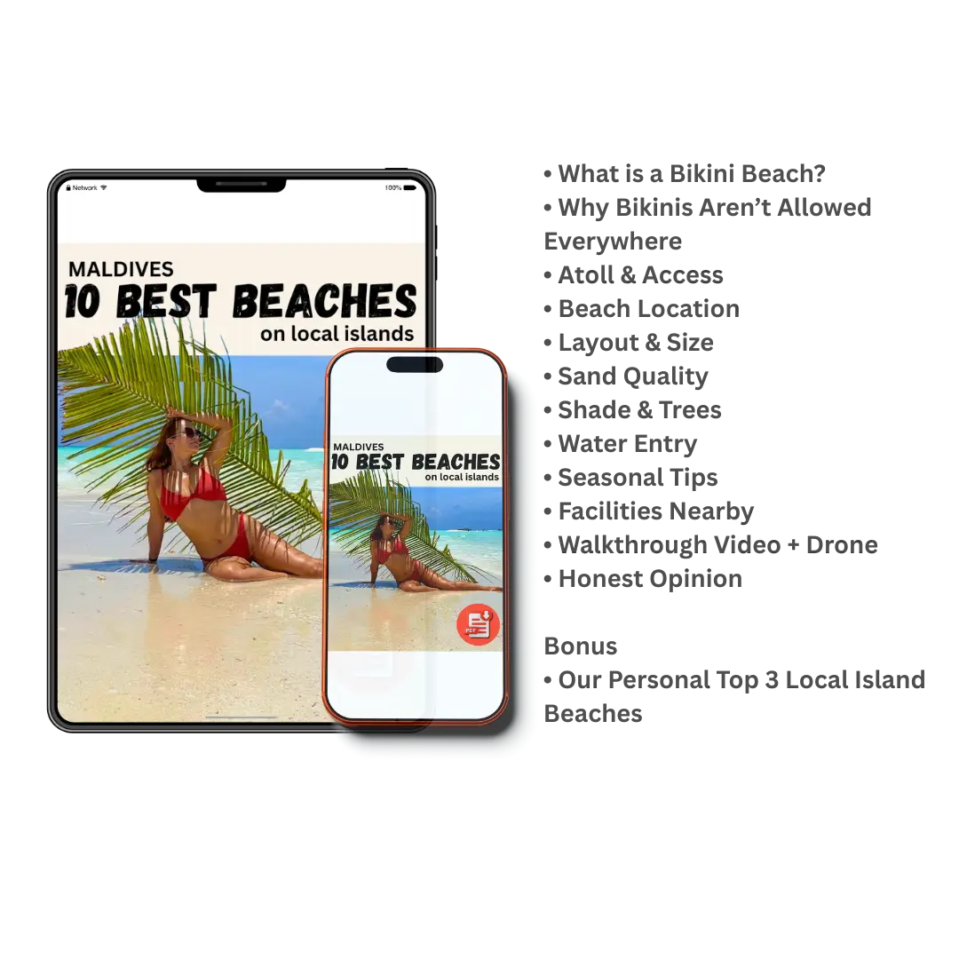 جزر المالديف: أفضل 10 شواطئ في الجزر المحلية