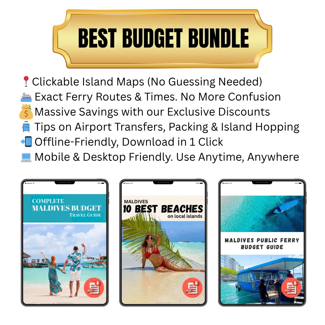 باقة اقتصادية للمسافرين لأول مرة إلى جزر المالديف