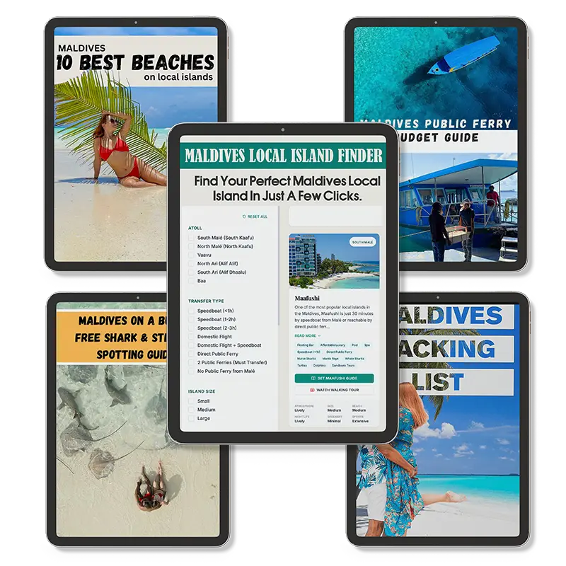 Maldives Trip Planning Bundle